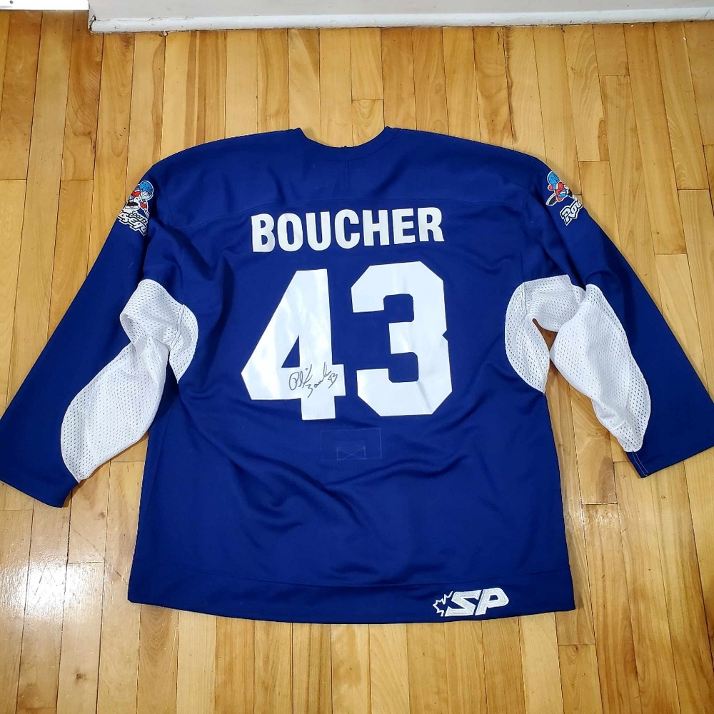 Vintage BOUCHER 43 Hockey Jersey Large